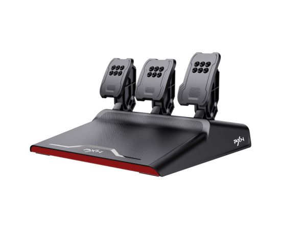 PXN-V10 Pro gaming set - steering wheel + pedals + mounting clamps (PC / PS4 / Xbox One / Xbox Series X|S) Piederumi konsolēm