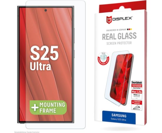 Samsung Galaxy S25 Ultra Real Screen Glass By Displex Transparent Защитная пленка для экрана