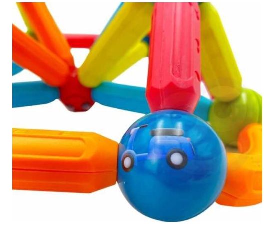 Woopie Magnetyczne Klocki Konstrukcyjne Edukacyjne 128 El. Konstruktori 