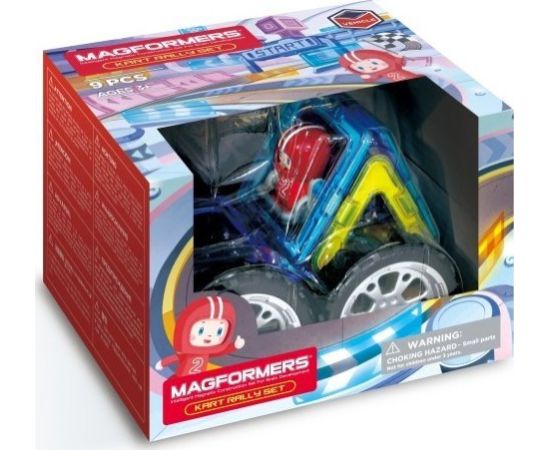Magformers MAGFORMERS KART RALLY SET 9 EL. Konstruktori 