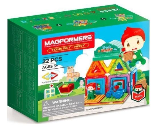 Magformers MAGFORMERS TOWN SET- MART Konstruktori 