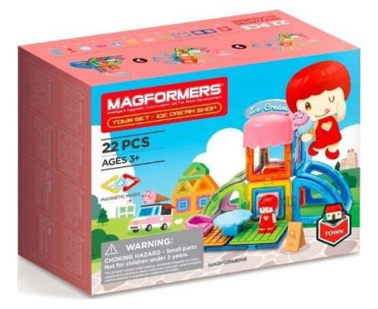 Magformers MAGFORMERS TOWN SET- ICE CREAM Konstruktori 