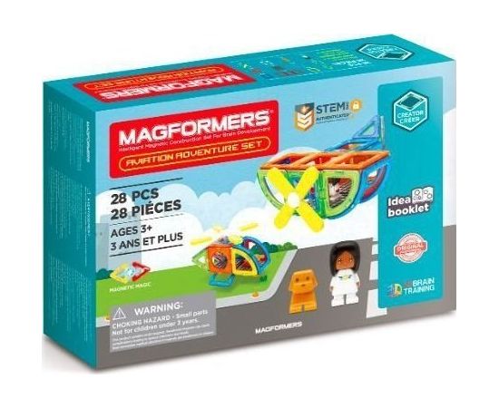 Magformers MAGFORMERS AVIATION ADVENTURE SET Konstruktori 