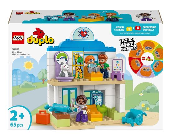 LEGO Duplo Pierwszy raz: Wizyta u lekarza 2 szt. (10449) Jaunumi, Bērnu preces