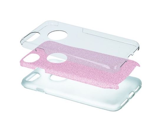 Mocco Glitter 3in1 Back Case Aizmugurējais Apvalks priekš Apple iPhone 17 Neoriģinālie Maciņi