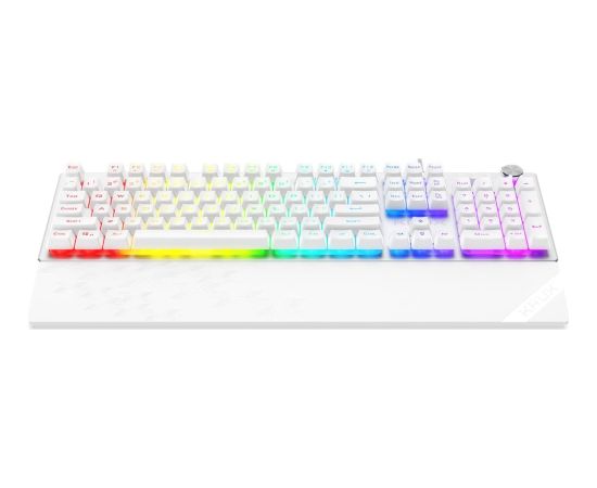 KRUX KRX0133 Frost RGB Spēļu tastatūra / balta Klaviatūras