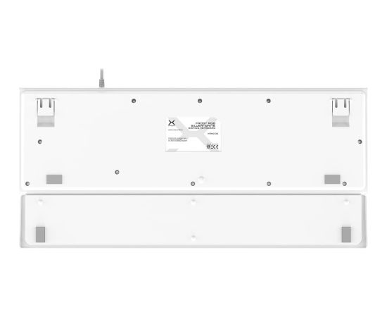 KRUX KRX0133 Frost RGB Spēļu tastatūra / balta Klaviatūras