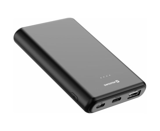Swissten Line Power Bank Переносная зарядная батарея USB / USB-C / Micro USB / 10W / 5000 mAh Power-банки
