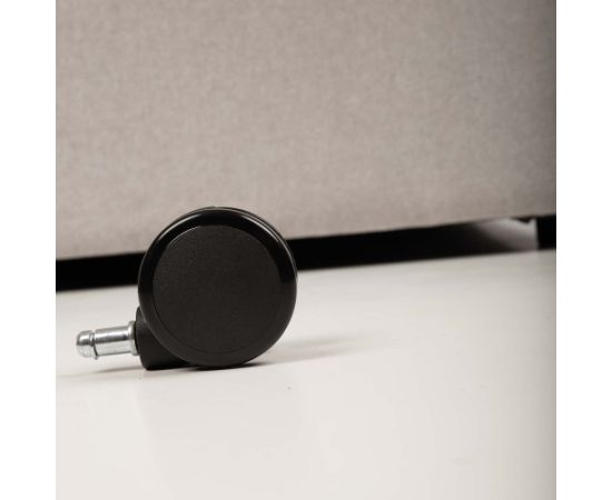 Krēsla riteņi MIKE 5 gab. komplektā, D60mm, melna plastmasa Jaunumi -Dārzam