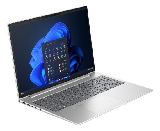 HP EliteBook 6 G1i Ultra 5 225U 16.0"WUXGA IPS 300nits AG 24GB DDR5 5600 SSD512 Arc Cam 5Mpx 56Wh W11Pro Pike silver aluminium 3Y OnSite Portatīvie datori