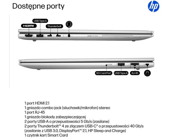 HP EliteBook 6 G1i Ultra 5 225U 16.0"WUXGA IPS 300nits AG 24GB DDR5 5600 SSD512 Arc Cam 5Mpx 56Wh W11Pro Pike silver aluminium 3Y OnSite Portatīvie datori