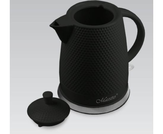 Maestro MR-069 electric kettle 1.5 L 1500 W Black Tējkannas (elektriskās)