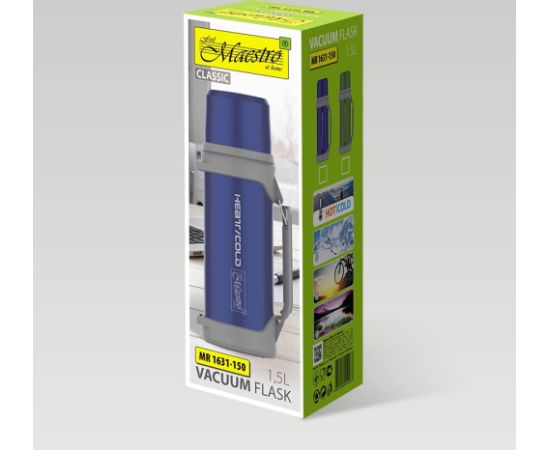 Thermos 1.5 l Maestro MR-1631-150-Blue Термо кружки