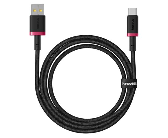Baseus Dura USB Type A to Type C 60 W fast charging cable 1 m Black, Red Data USB kabeļi