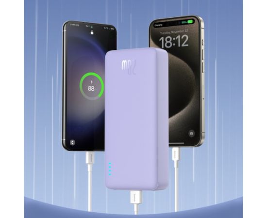 Baseus Airpow - 20,000 mAh 20W power bank (purple) Power-банки
