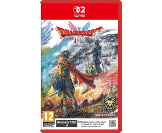 Square Enix NSW2 Dragon Quest I & II HD-2D Remake (Game Key Card) Nintendo spēles