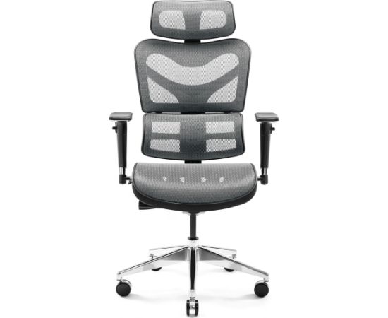 Krzesło biurowe Diablo Chairs V-Commander Czarno-szare Офисные стулья