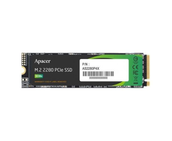 SSD Apacer AS2280P4X 256GB M.2 PCIe NVMe Gen3 x4 2280 (2100/1300 MB/s) 3D NAND Новинки Компьютерная техника
