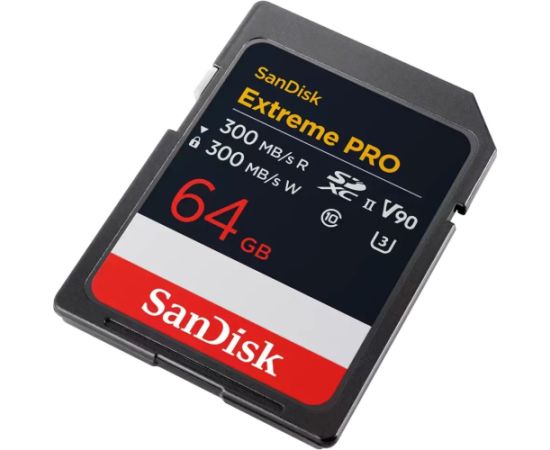 SanDisk Extreme PRO SDXC 64 GB Class 10 UHS-II/U3 V90 (SDSDXDM-064G-GN4IN) Новинки Компьютерная техника