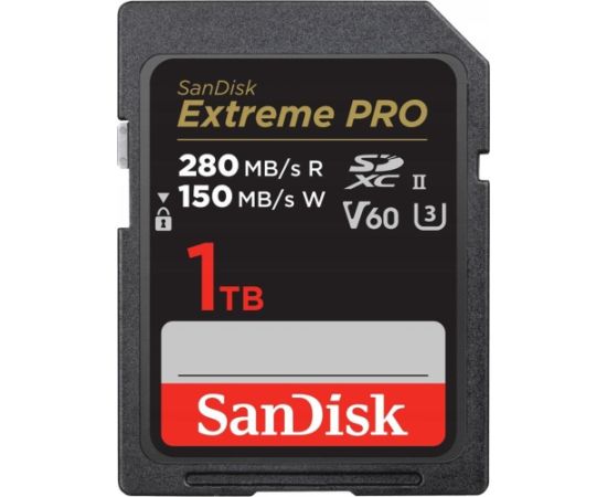 SanDisk Extreme PRO SDXC 1 TB UHS-II/U3 V60 (002154950000) Новинки Компьютерная техника