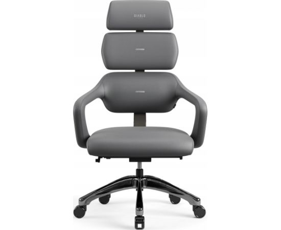 Krzesło biurowe Diablo Chairs V-Modular Szare Biroja krēsli