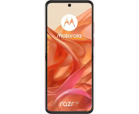 Motorola Razr 50 5G Viedtālrunis 8GB / 256GB Spritz Orange Mobilie telefoni