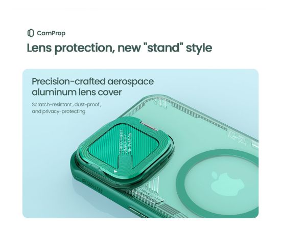 Nillkin Iceblade Prop Magnetic Cover Aizsargapvalks priekš Apple iPhone 16 Neoriģinālie Maciņi