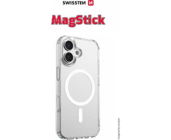 Swissten Clear Jelly MagStick Case Чехол для Apple iPhone 17 Pro Чехлы - альтернативные