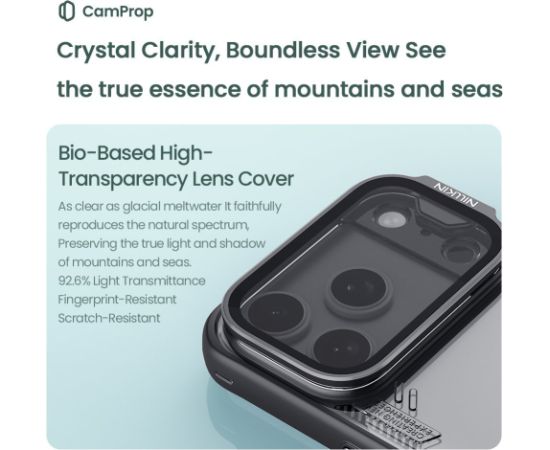 Nillkin Iceblade Prop Cover Aizsargapvalks priekš Apple iPhone 17 Pro Neoriģinālie Maciņi