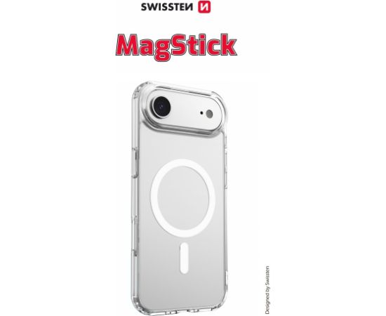 Swissten Clear Jelly MagStick Case Чехол для Apple iPhone 17 Air Чехлы - альтернативные