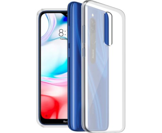 Fusion Ultra Back Case 2 mm Izturīgs Silikona Aizsargapvalks Priekš Xiaomi Redmi 8 | 8A Caurspīdīgs Neoriģinālie Maciņi