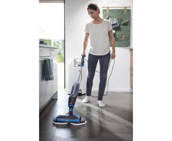 Bissell Mop SpinWave Corded operating Washing function Blue/Titanium Очистители окон