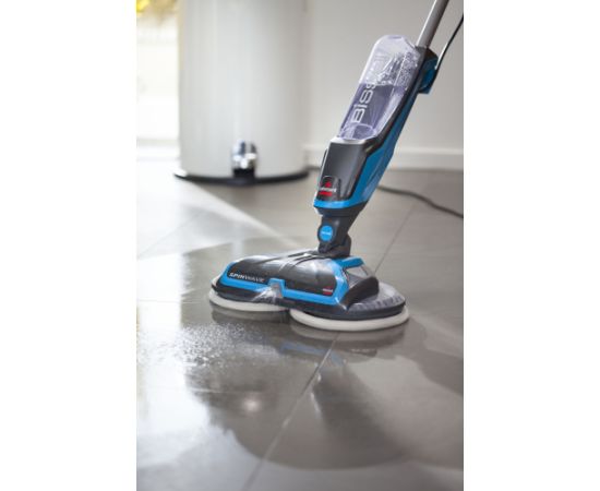 Bissell Mop SpinWave Corded operating Washing function Blue/Titanium Очистители окон