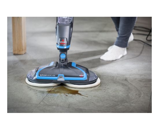 Bissell Mop SpinWave Corded operating Washing function Blue/Titanium Очистители окон