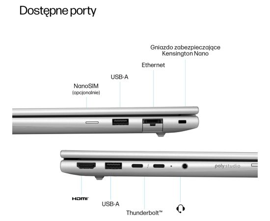 HP EliteBook 6 G1i Ultra 5 225U 14.0"WUXGA IPS 400nits Eye Ease AG 24GB DDR5 5600 SSD512 Arc Cam 5Mpx 56Wh W11Pro Pike silver aluminium 3Y OnSite Portatīvie datori