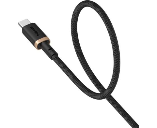 Baseus Dura USB Type A to Type C 60 W fast charging cable 1 m Black, Gold Data USB kabeļi