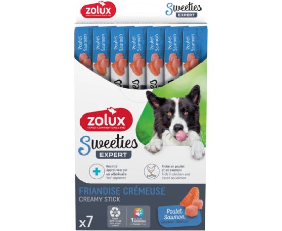 ZOLUX Sweeties with salmon and chicken - dog treat - 7x14g Suņu barība