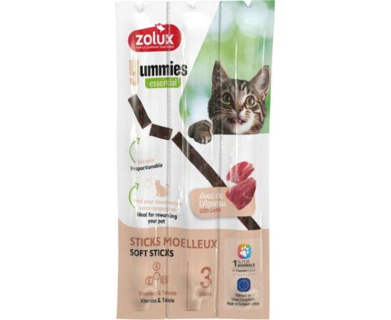 ZOLUX Yummies Lamb with rice - cat treats - 3x5g Сухой корм для кошек