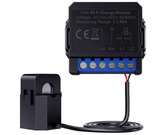 Avatto bi-directional energy meter ZWPM16-1 Viedie slēdži