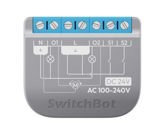 SwitchBot Relay Switch 2PM intelligent two-channel switch Viedie slēdži
