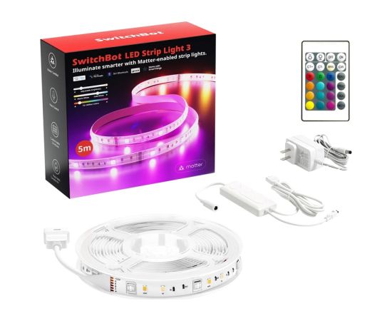 Smart LED strip 3 SwitchBot Apgaismojums, spuldzes