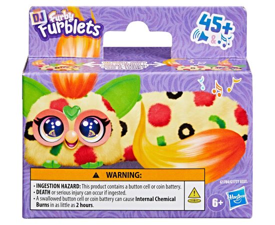 FURBY Интерактивная мягкая игрушка DJ Furblets Pepp Jaunumi, Bērnu preces