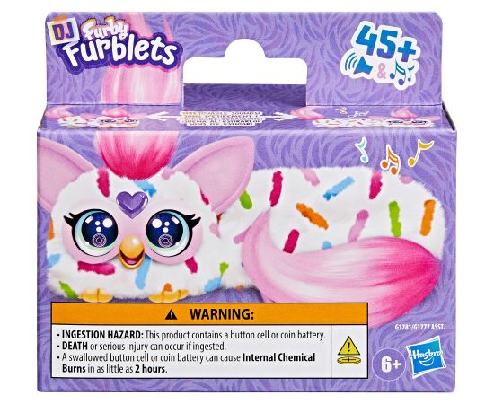 FURBY Интерактивная мягкая игрушка DJ Furblets Berry Jaunumi, Bērnu preces