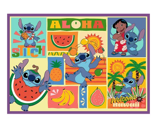 TREFL DISNEY STITCH Pužļu komplekts 4x250 gab. Puzles