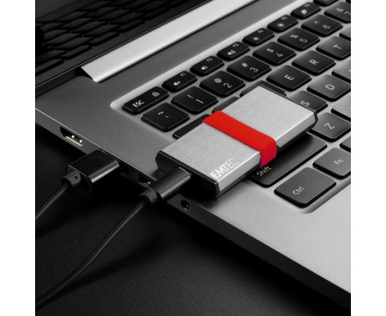 Emtec SSD 3D NAND/USB-C 3.2Gen2 X205 256GB Mini Portable SSD Внешние жесткие диски