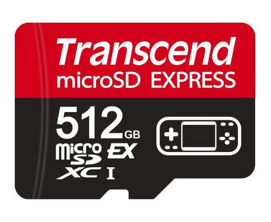 SD microSD Card 512GB Transcend SD-Express PCIe USD710S Новинки Компьютерная техника