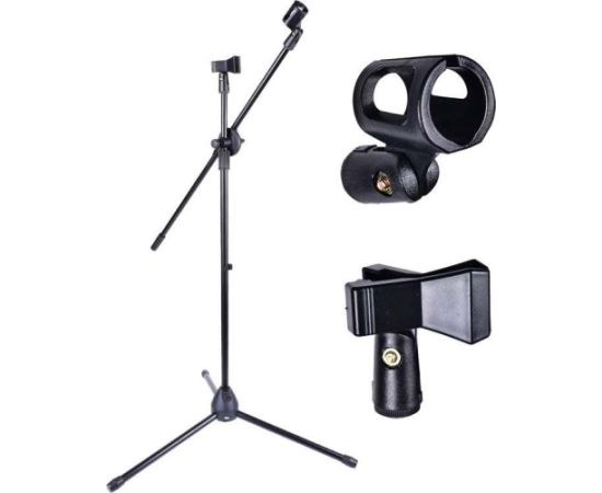 OEM NN M2 statyw mikrofonowy podwójny łamany na 2 mikrofony Aудио-видео