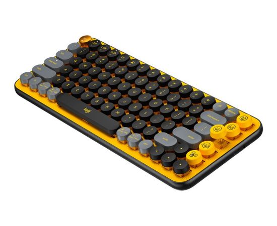 LOGITECH POP Keys Bluetooth Mechanical Keyboard - BLAST YELLOW - RUS Клавиатуры