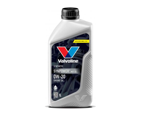 SYNPOWER MST C5 0W20 motor oil 1L, Valvoline Моторные масла