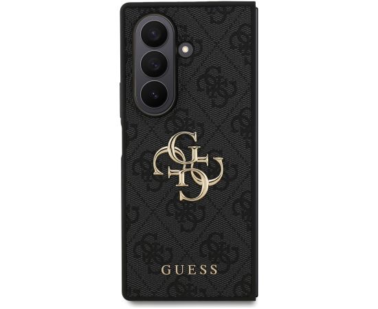 Guess PU 4G Metal Logo Case Aizsargapvalks priekš Samsung Galaxy Z Fold 7 Neoriģinālie Maciņi